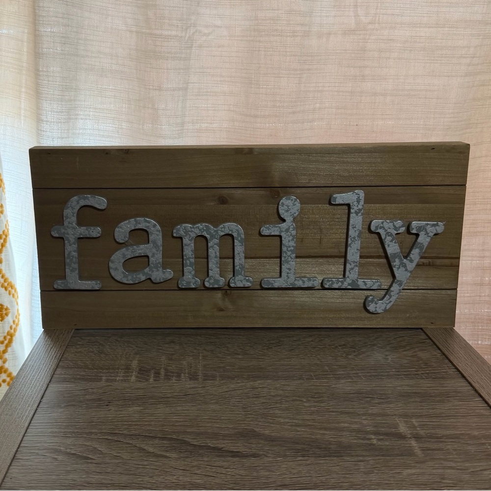 Family Wall Decor Sign
